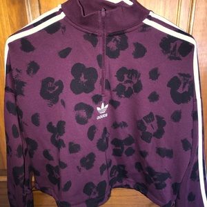 Adidas crop sweatshirt
